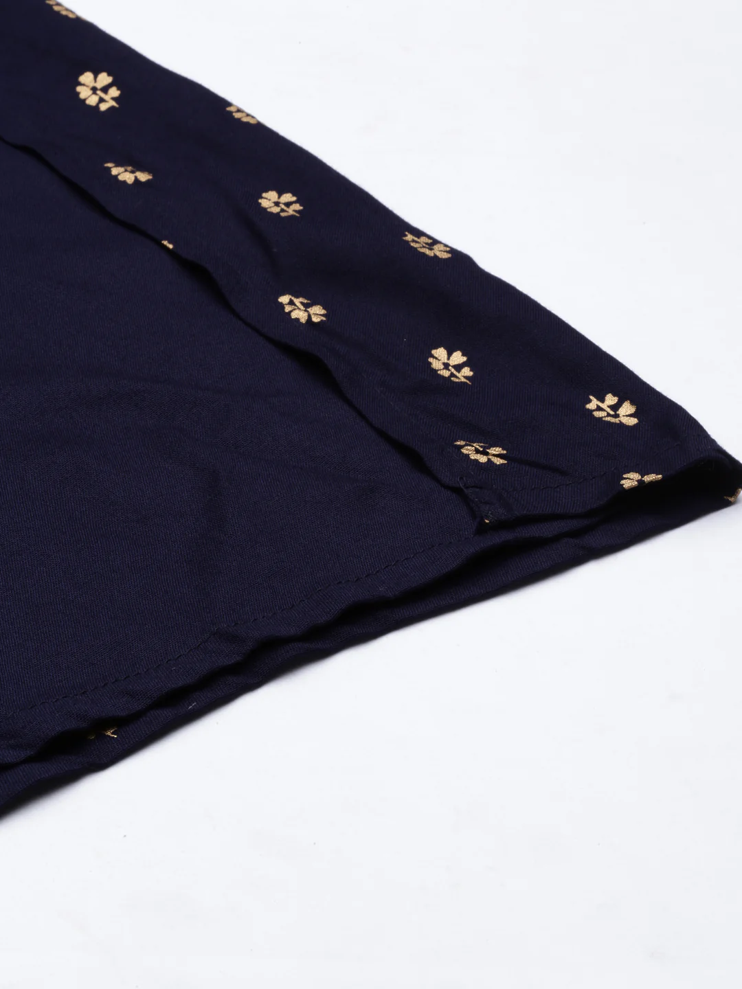Neerus Navy Blue Color Rayon Fabric Plazzo - Image 7