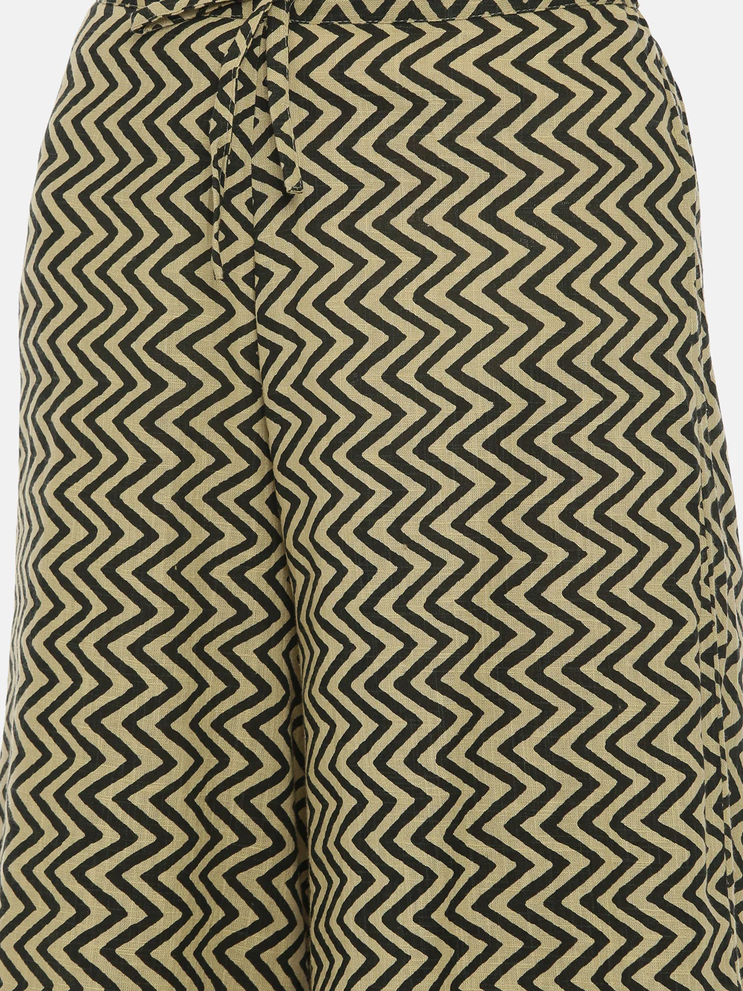 Neerus Olive Embroidered A Line Kurta - Image 7