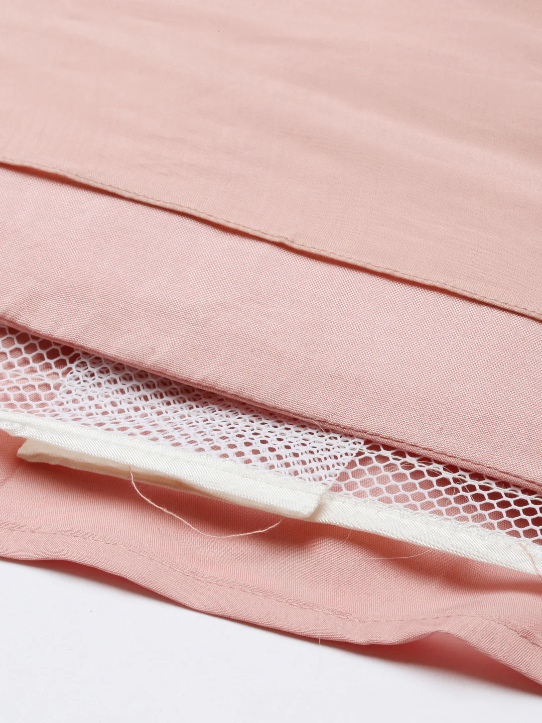 Neerus Onion Color Organza Fabric Suit-Fusion - Image 2
