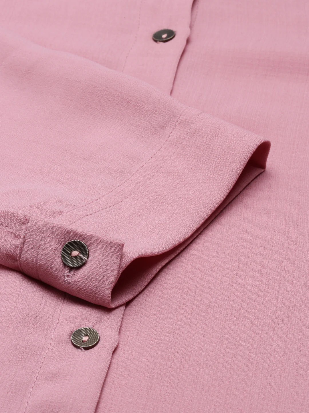 Neerus Onion Color Slub Rayon Fabric Kurta - Image 7