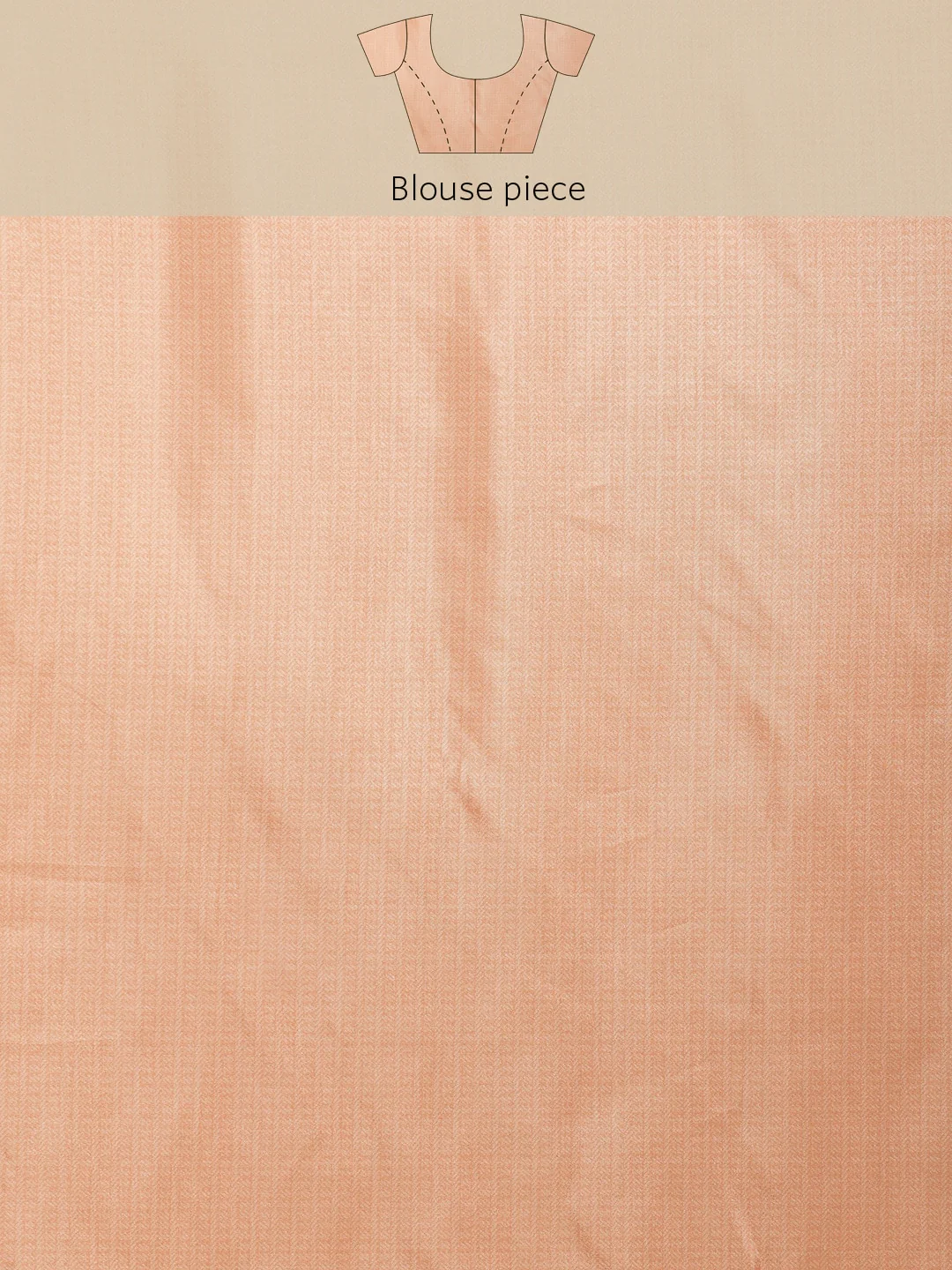 Neerus Orange Color Organza Fabric Saree - Image 6