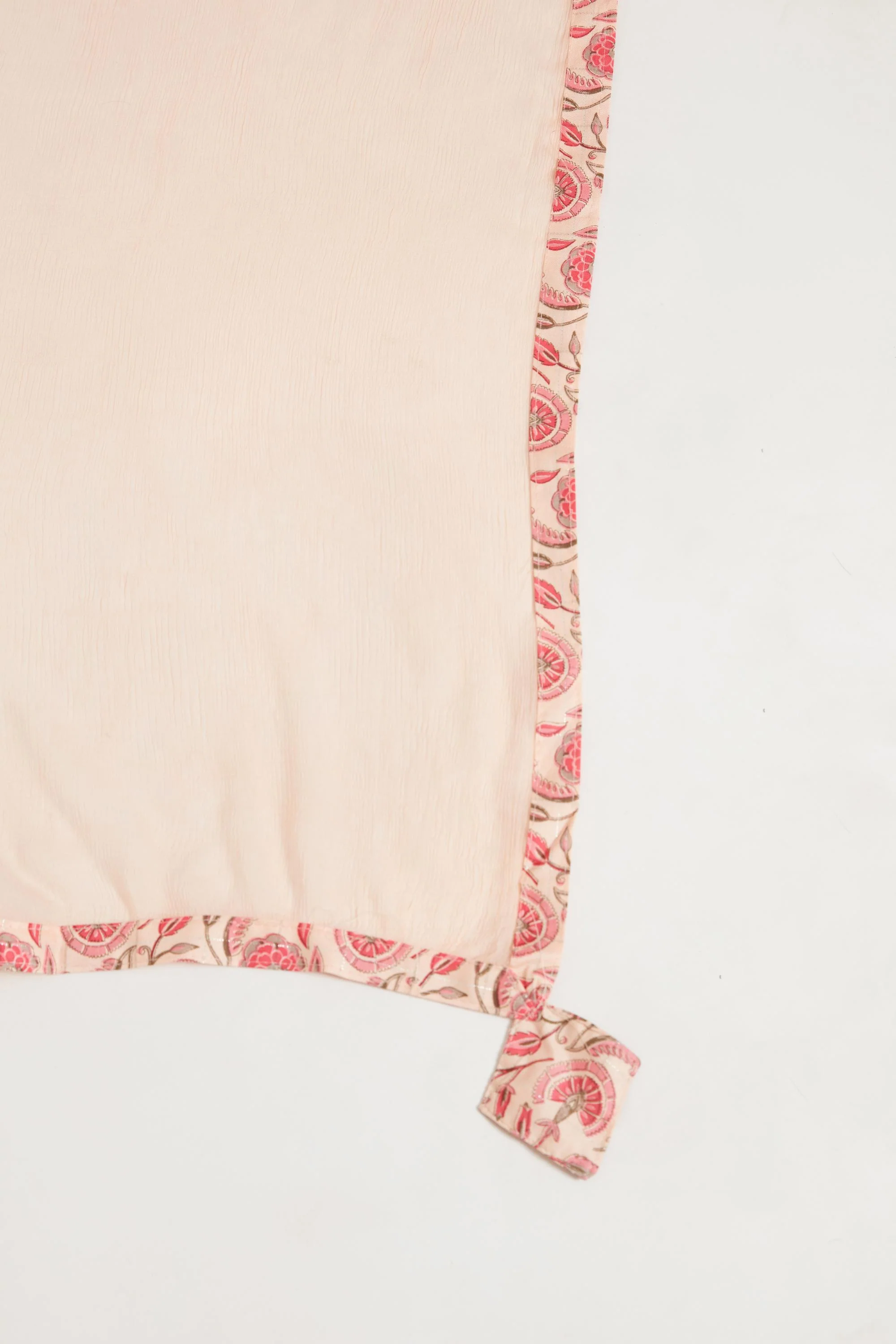 Neerus Peach Color Cotton Fabric Suit Set - Image 6