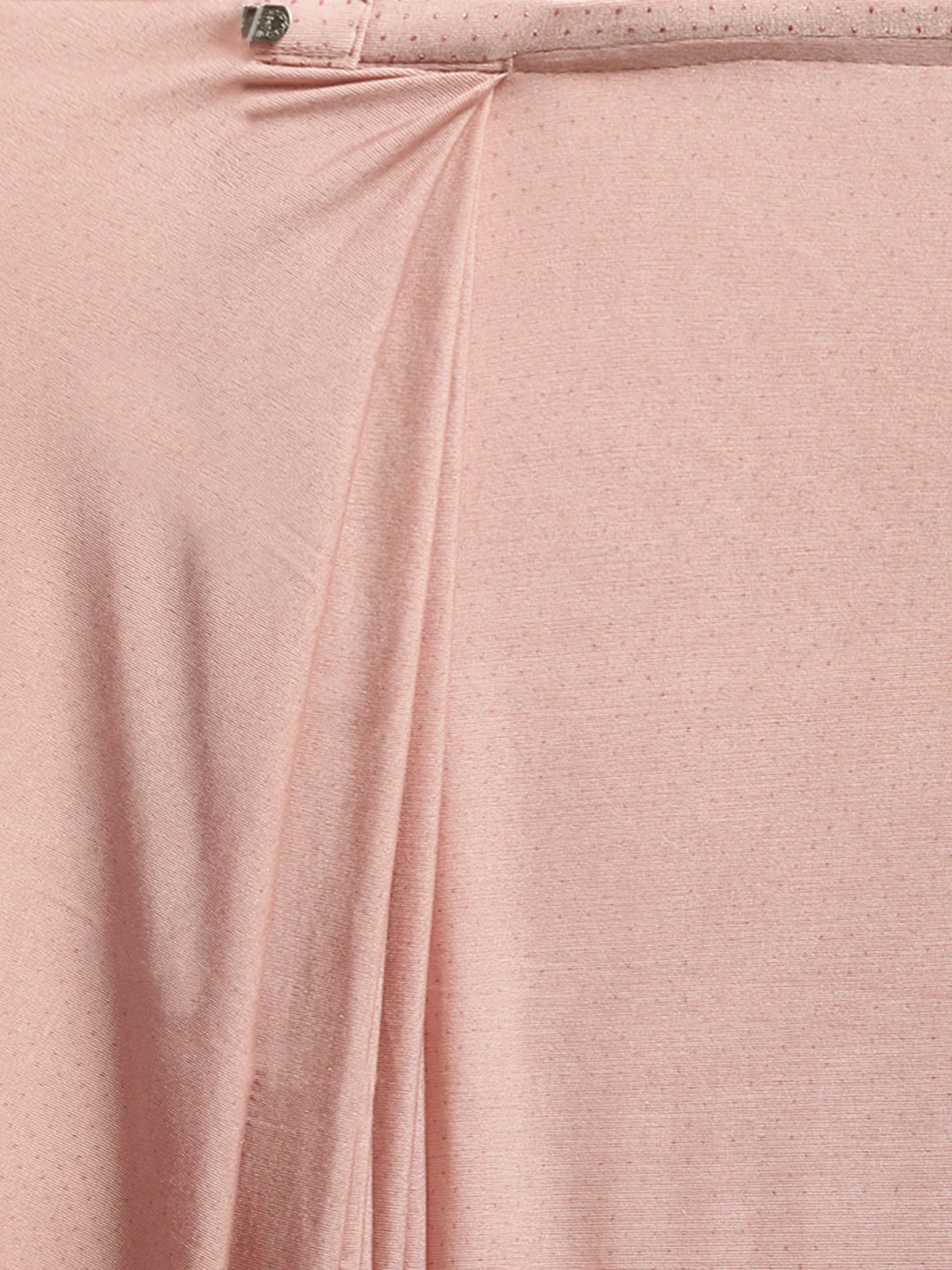 Neerus Peach Embellished Ready To Wear Saree With Blouse - Image 4