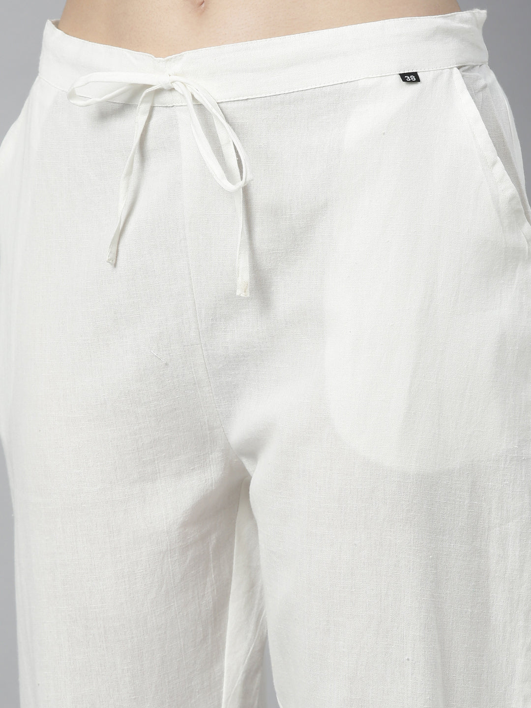 Neerus Pink Color Rayon Fabric Kurta - Image 8