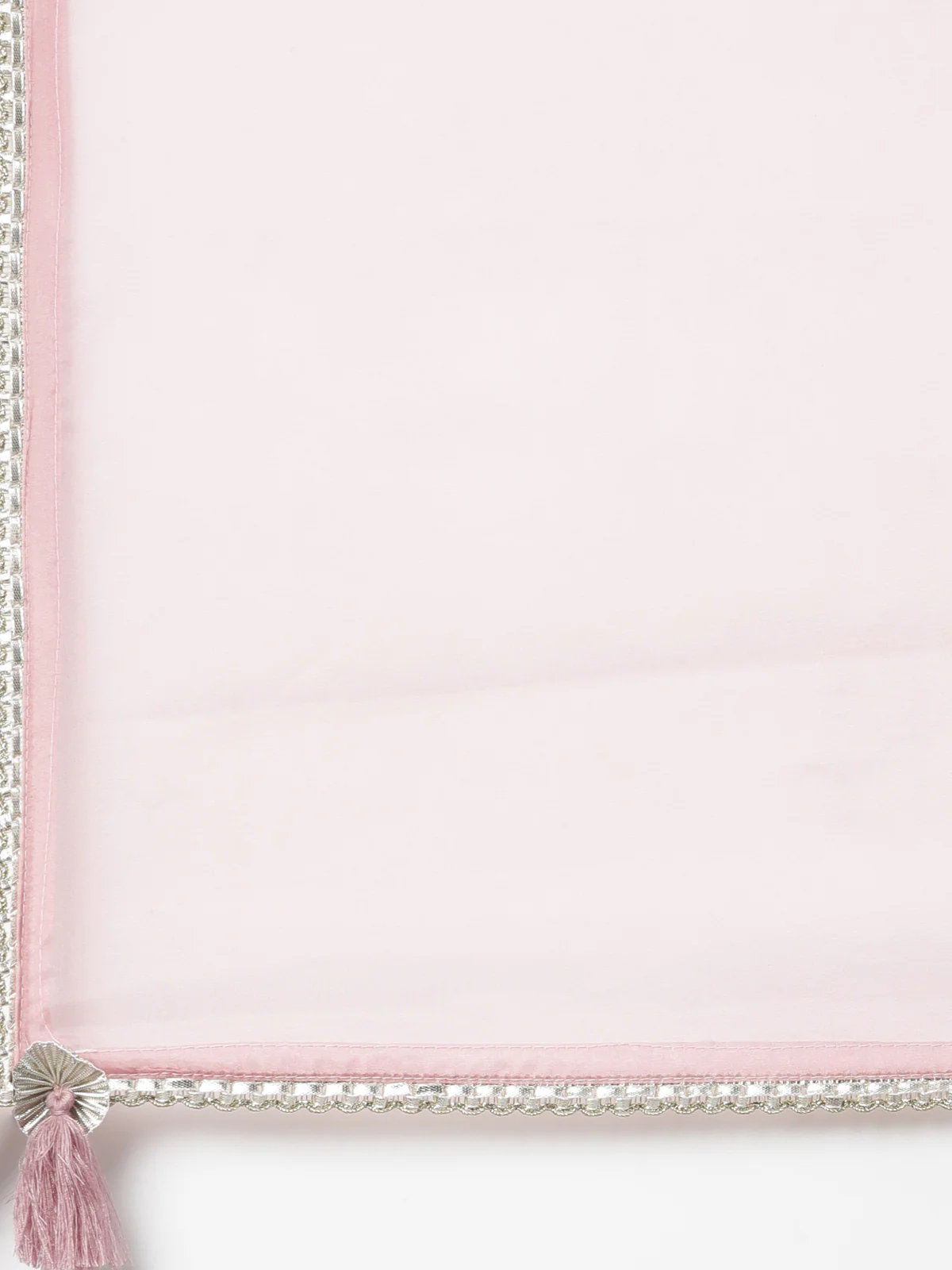 Neerus Pink Regular Knee Length Printed Kurta Printed Trousers With Dupatta - Image 6