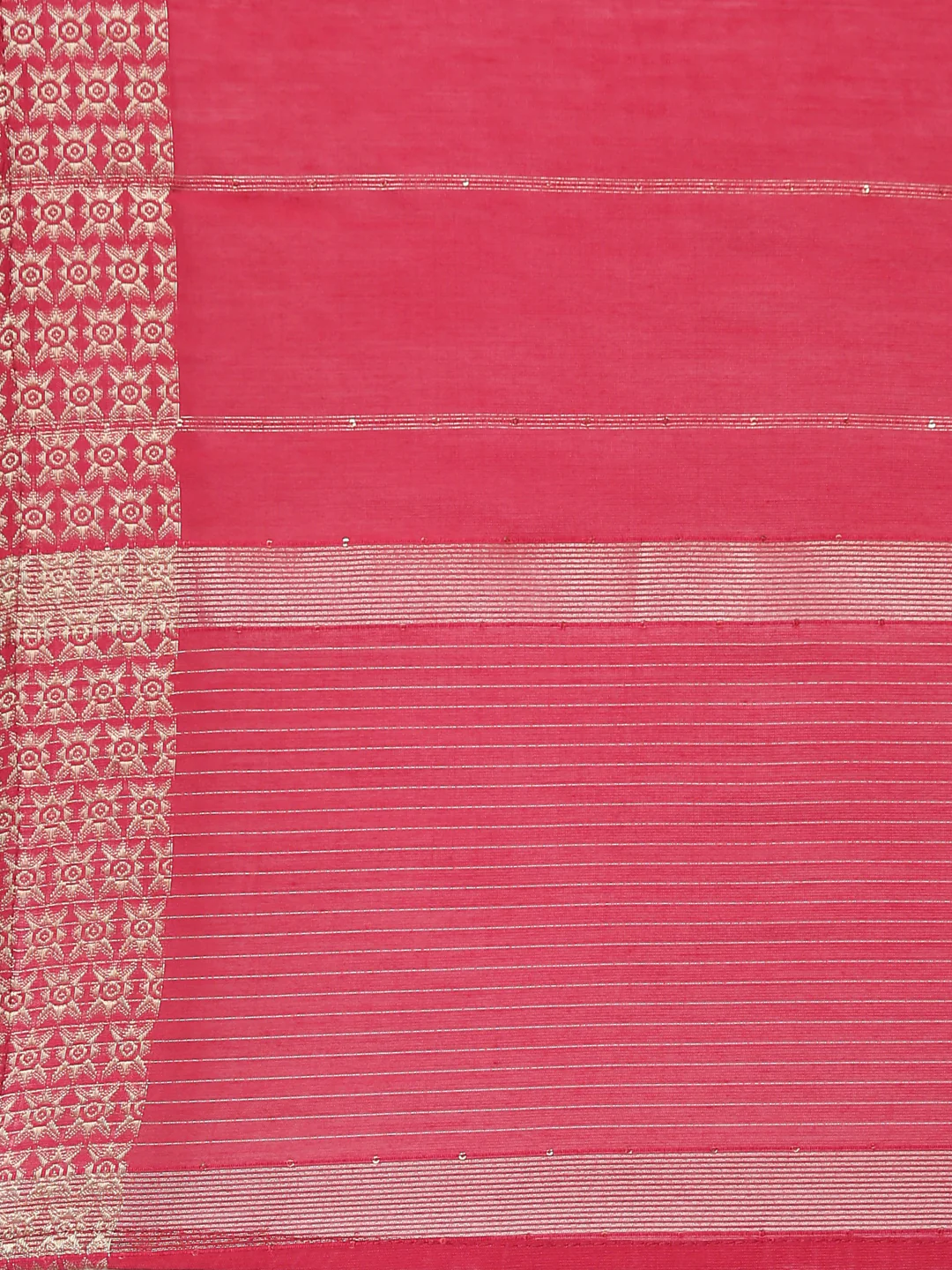 Neerus Pink Regular Straight Floral Kurta And Trousers With Dupatta - Image 7