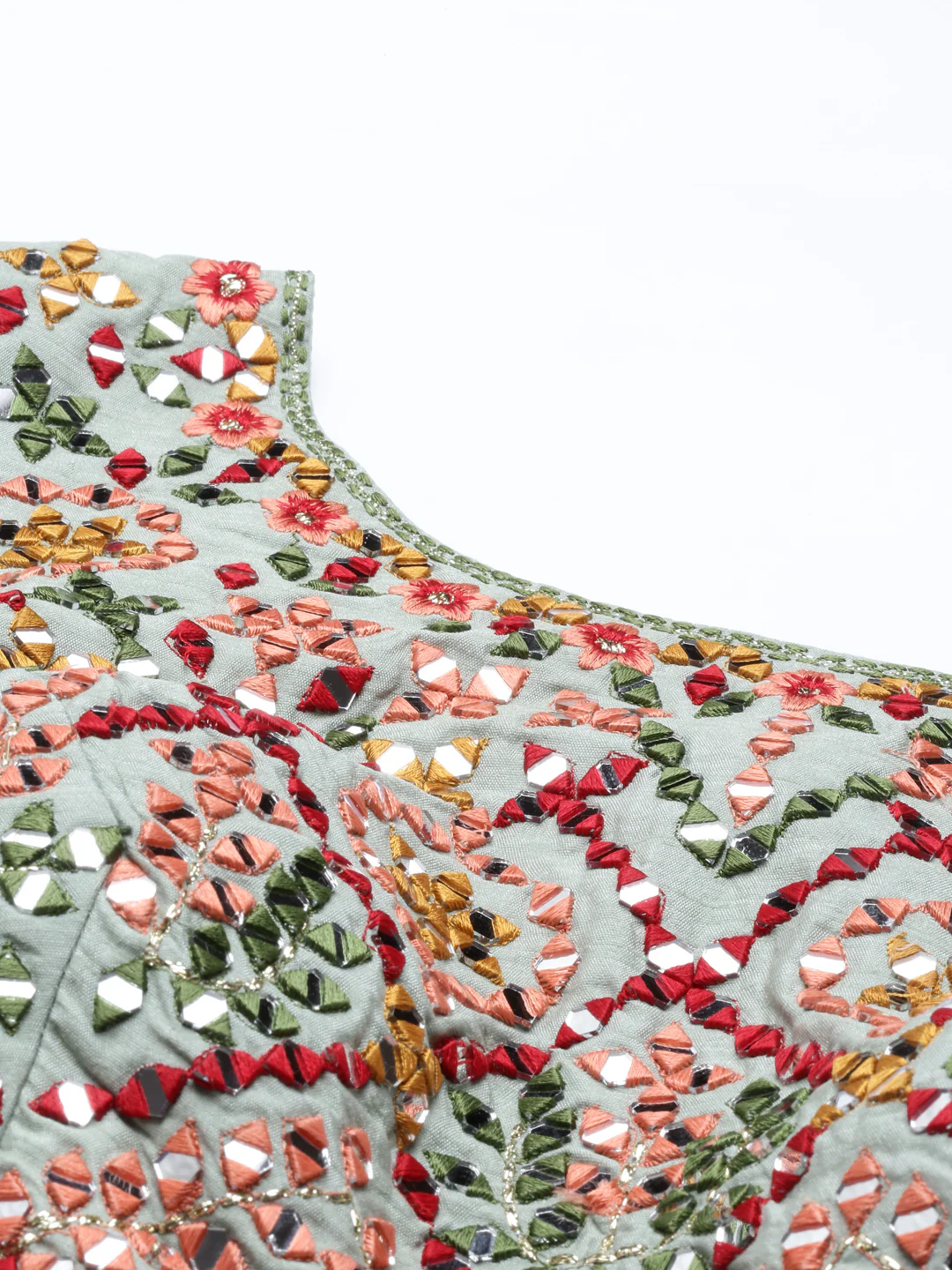 Neerus Printed Color Georgette Fabric Lehenga Choli - Image 26