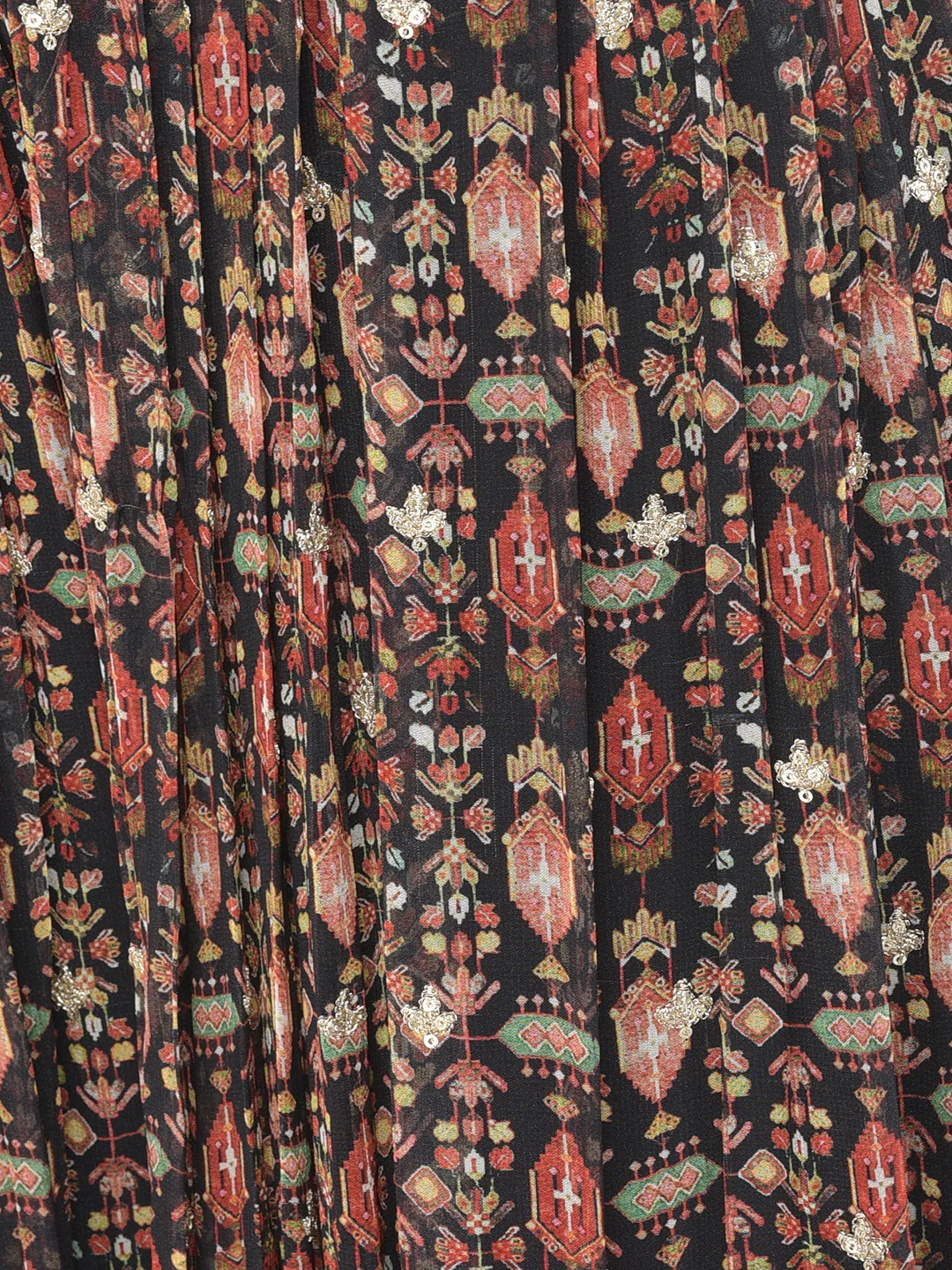 Neerus Printed Color Georgette Fabric Lehenga Choli - Image 6