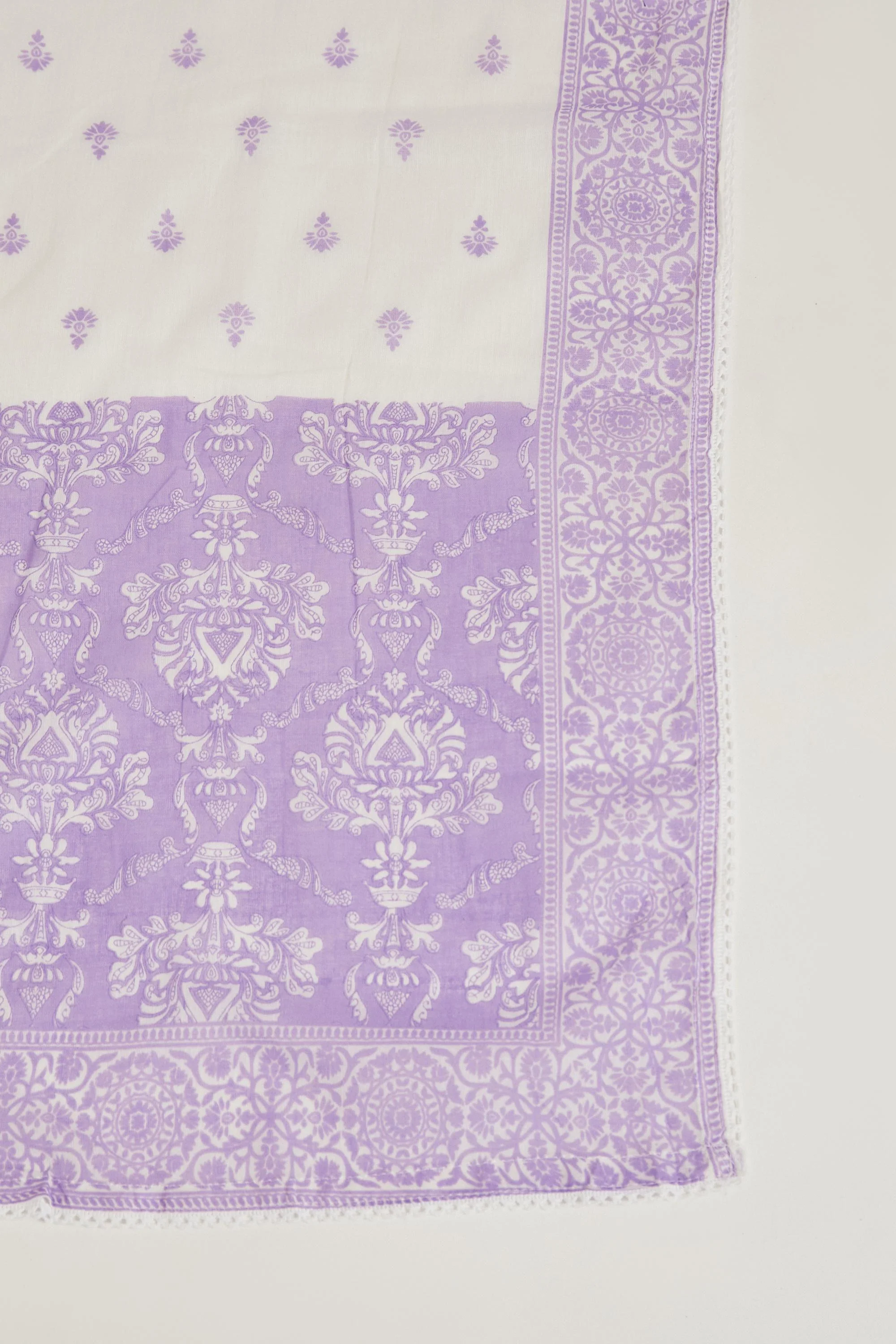 Neerus Purple Color Cotton Fabric Salwar Kameez - Image 8