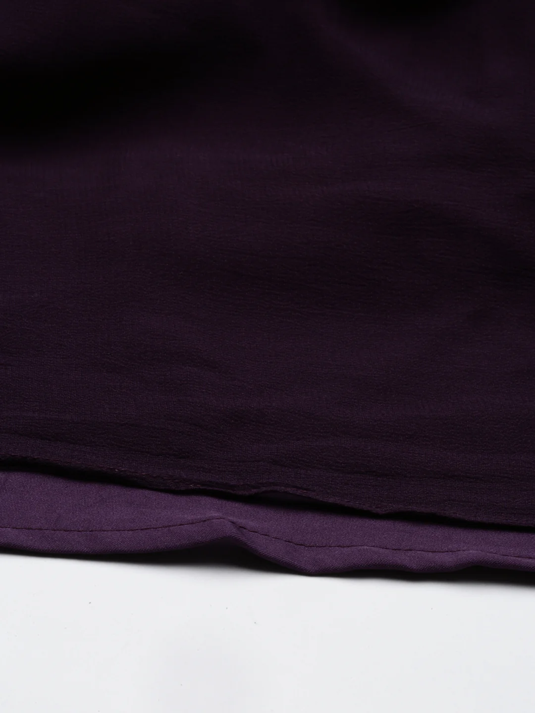Neerus Purple Color Georgette Fabric Kurta - Image 7