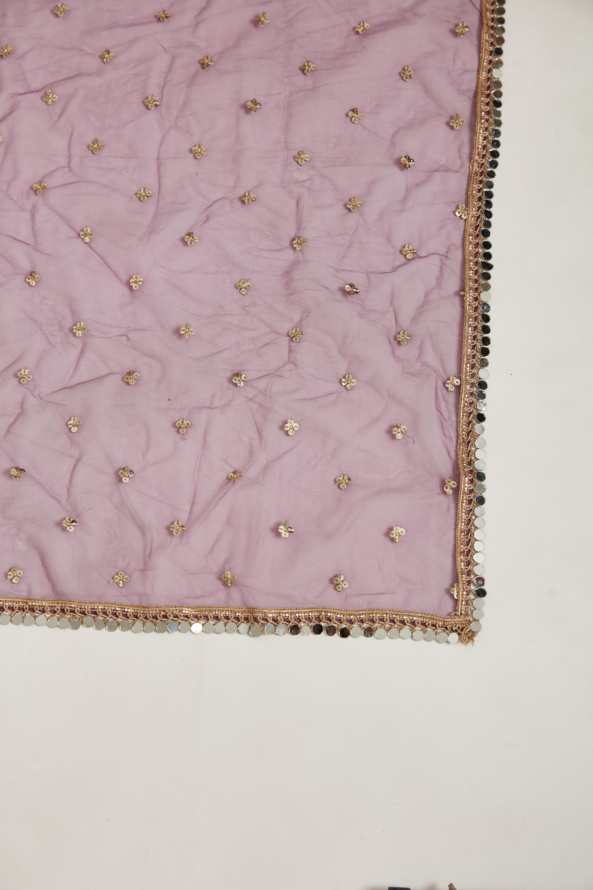 Neerus Purple Color Georgette Fabric Lehenga Choli - Image 6