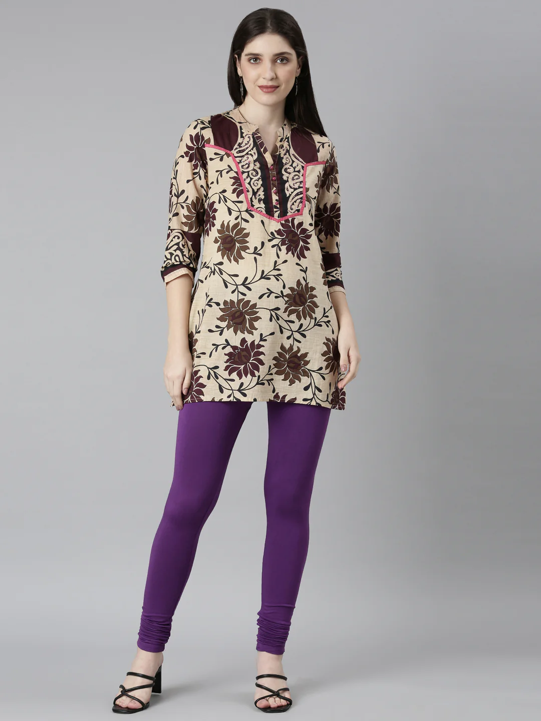 Neerus Purple Color Legging - Image 5