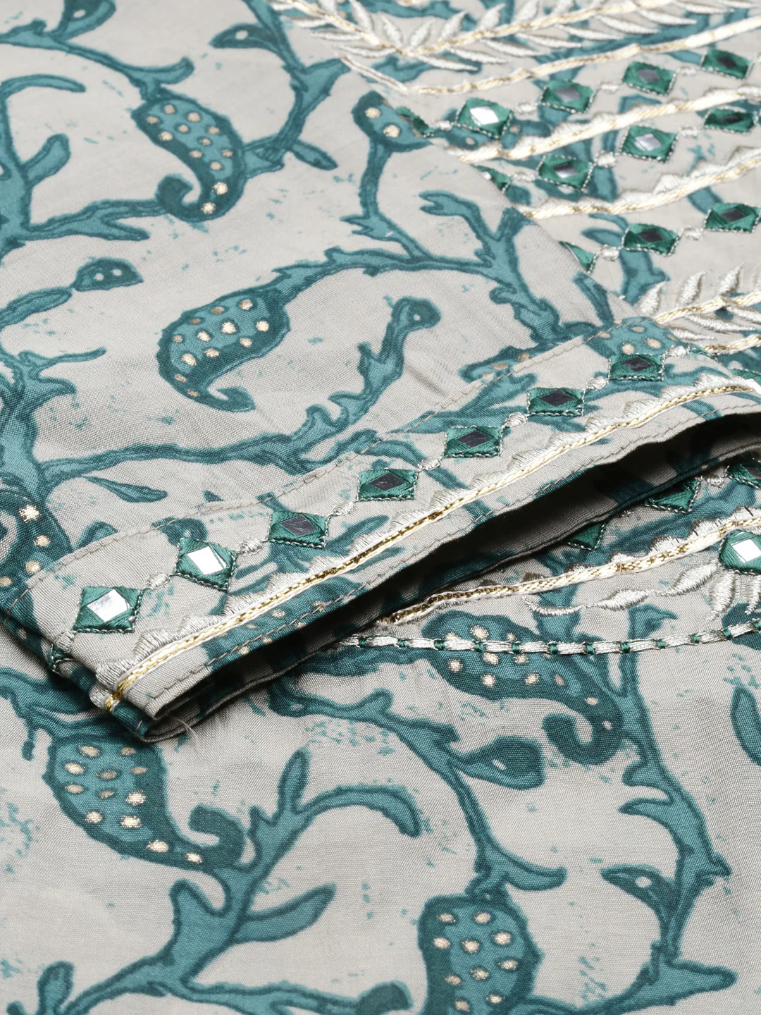 Neerus Rama Color Model Fabric Kurta - Image 6