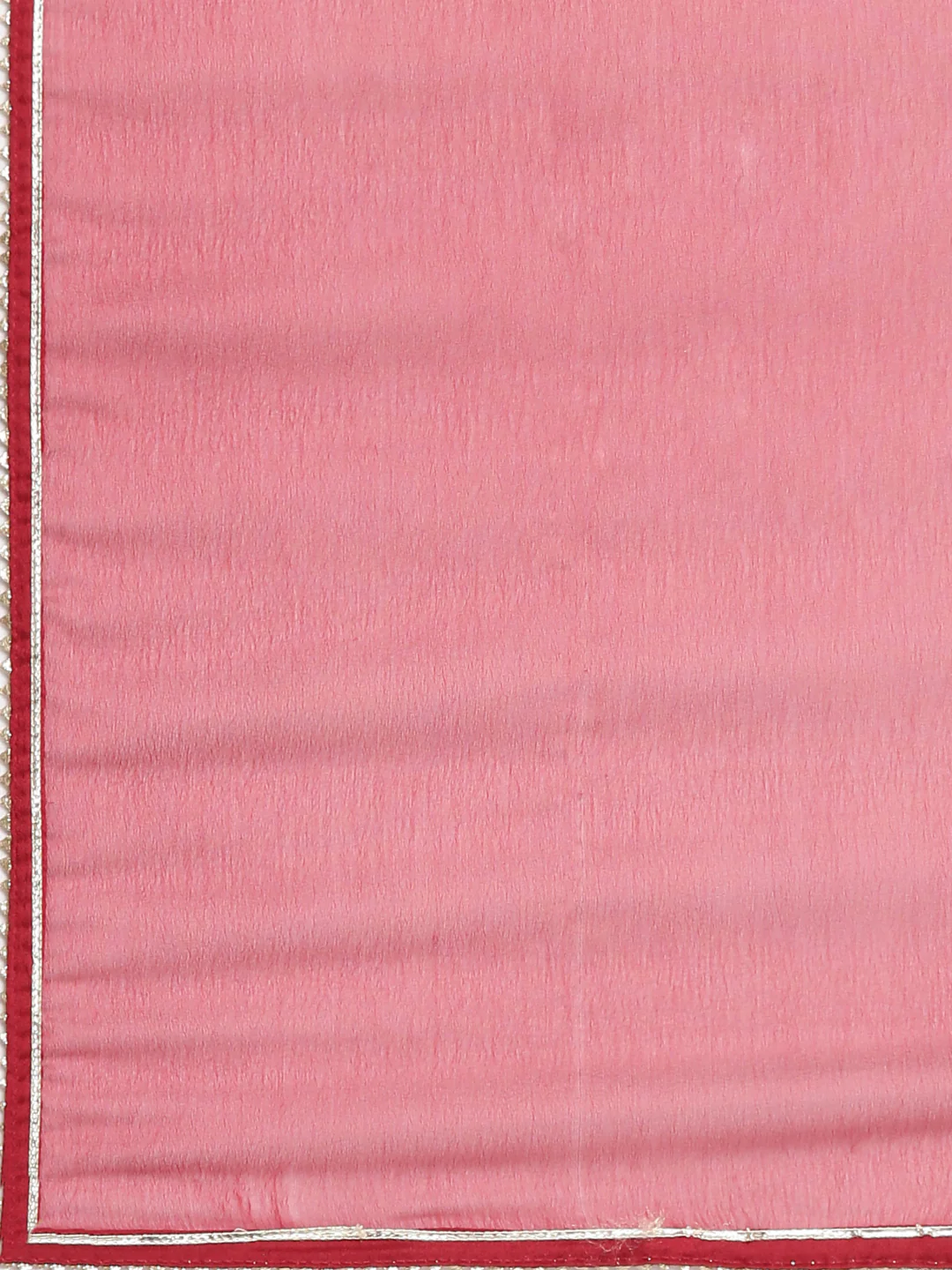 Neerus Red Printed Anarkali Kurta and Trousers With Dupatta - Image 7