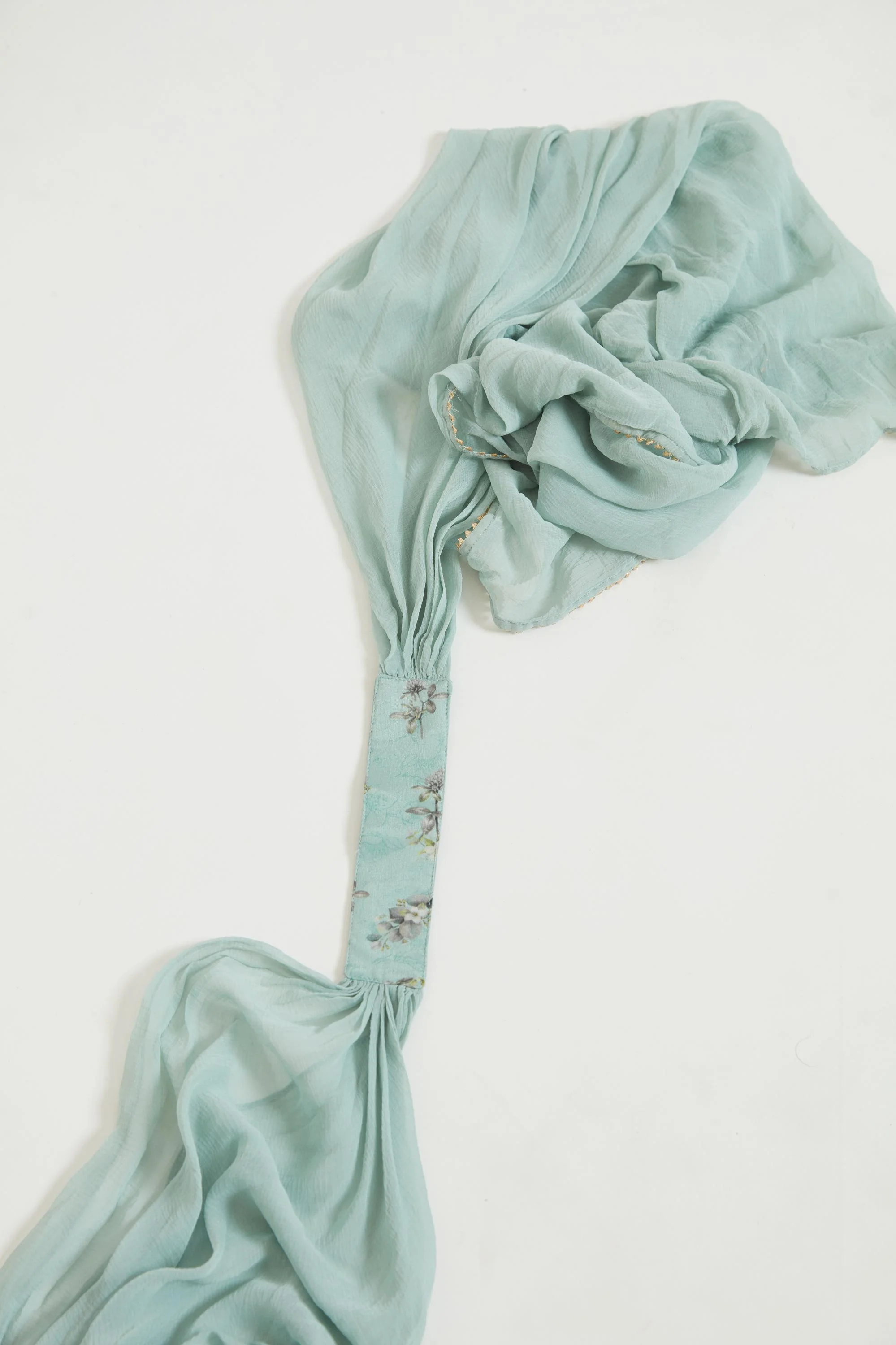 Neerus Sea Green Color Georgette Fabric Salwar Kameez - Image 7