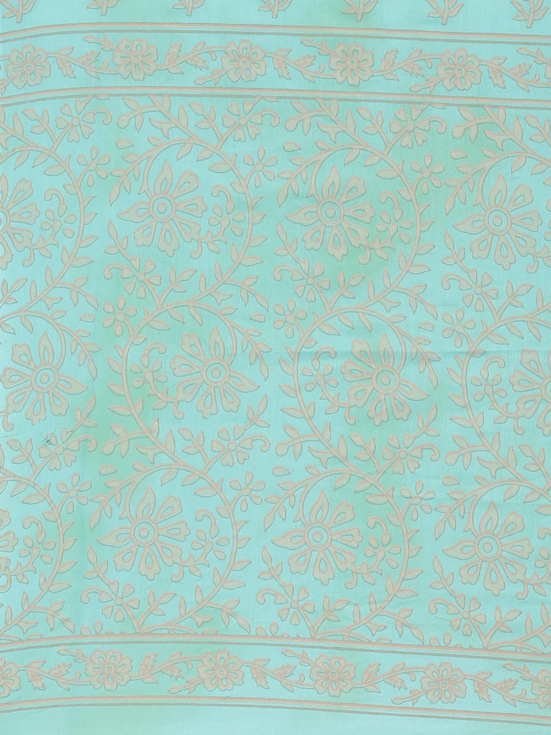 Neerus Sea Green Pleated Straight Floral Readymade suits - Image 7