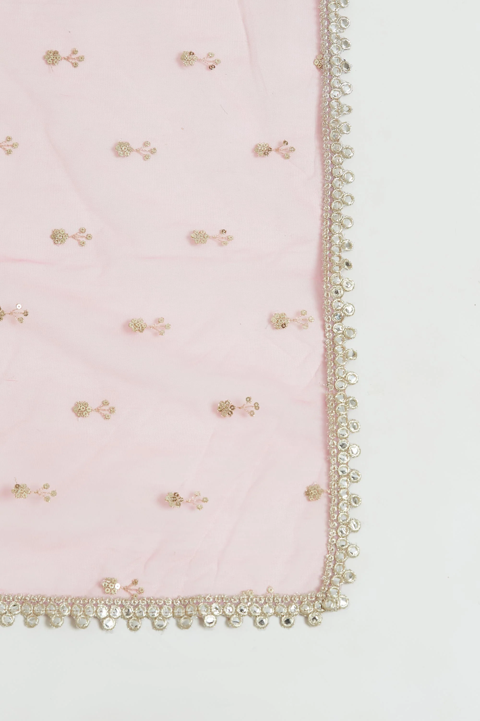 Neerus Wine Color Georgette Fabric Lehenga Choli Set - Image 4