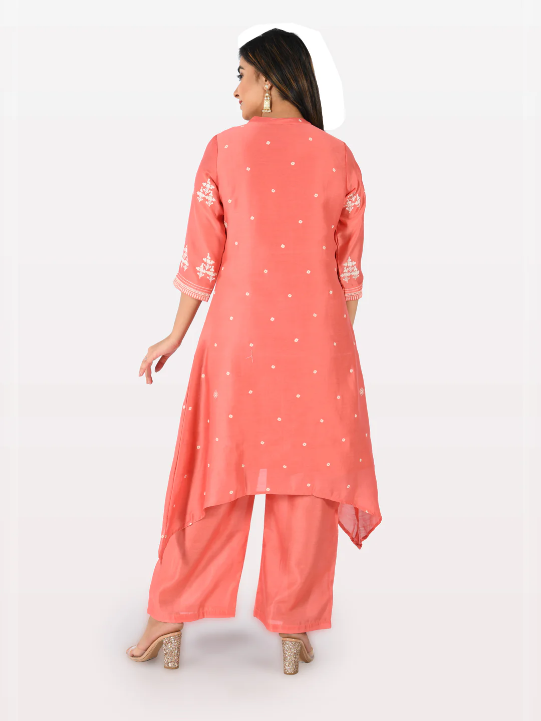 Neerus Women Green Quirky Printed A-Line Kurta - Image 3