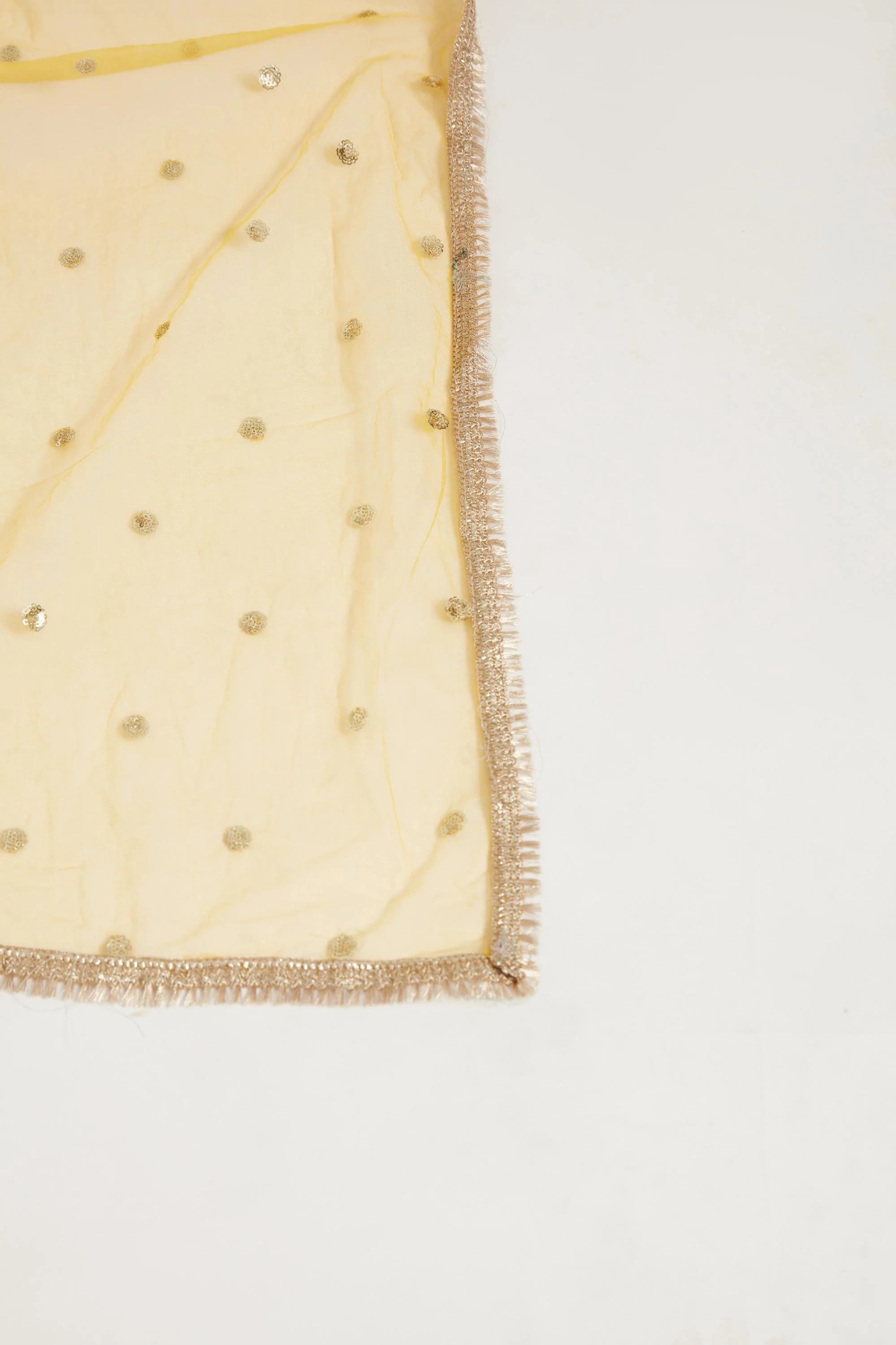 Neerus Yellow Color Georgette Fabric Ghagra Set - Image 7