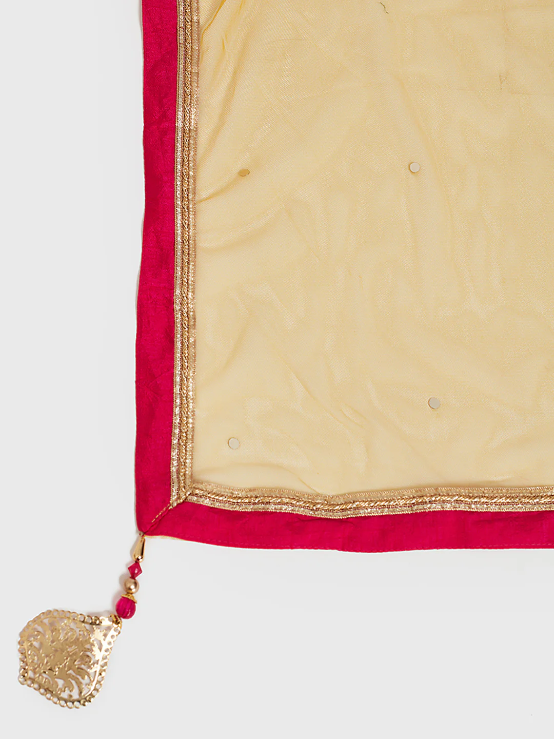 Neerus Yellow Embellished Kurta With Sharara & Dupatta - Image 5