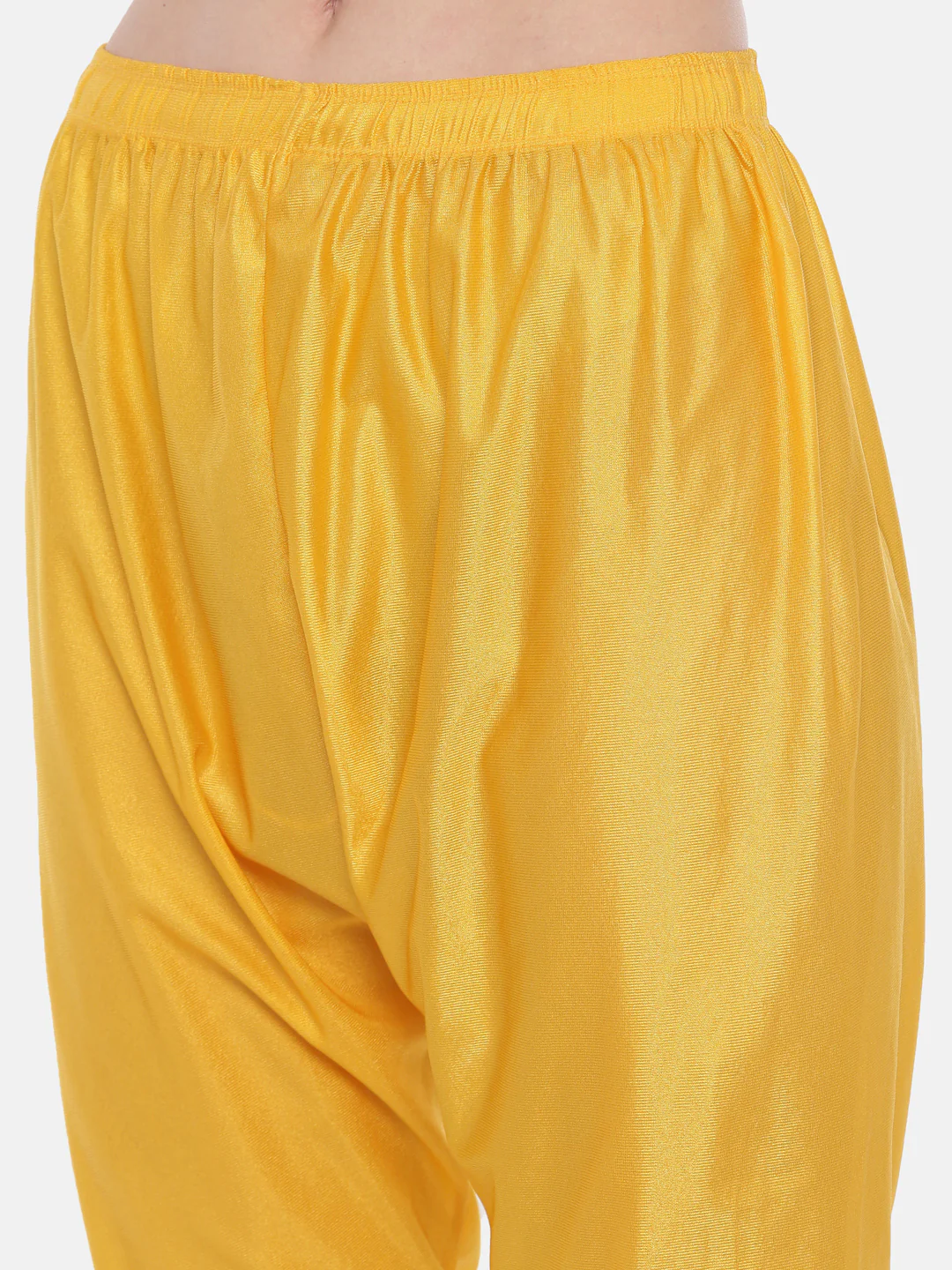 Neerus Yellow Embroidered Kurta With Churidar & Dupatta - Image 4