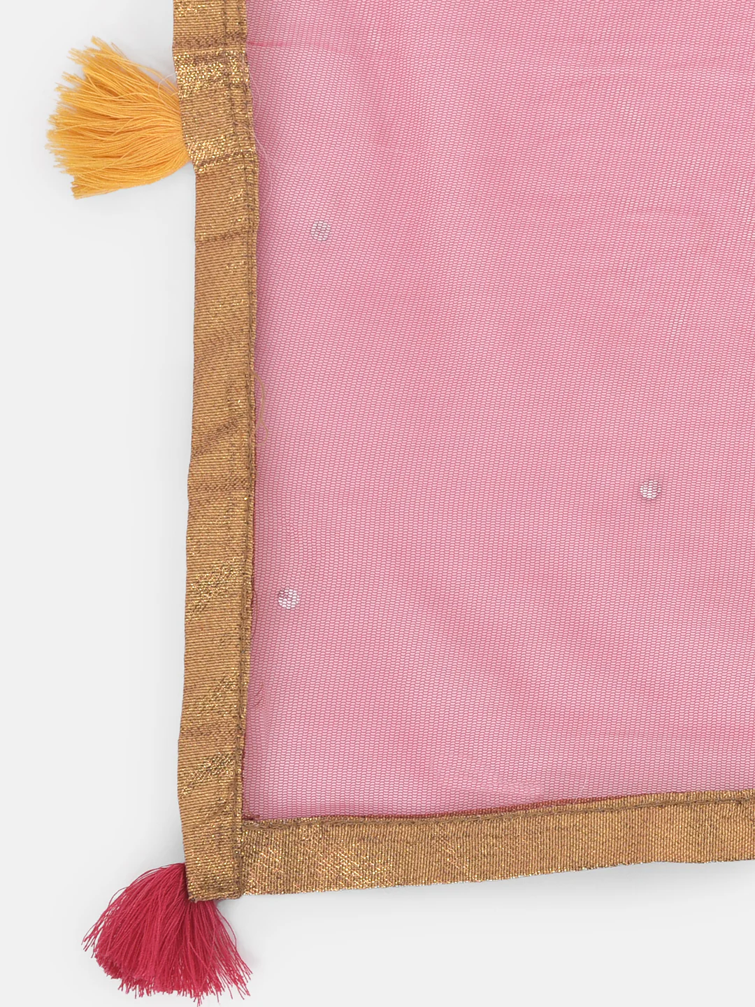 Neerus Yellow Embroidered Kurta With Sharara & Dupatta - Image 6