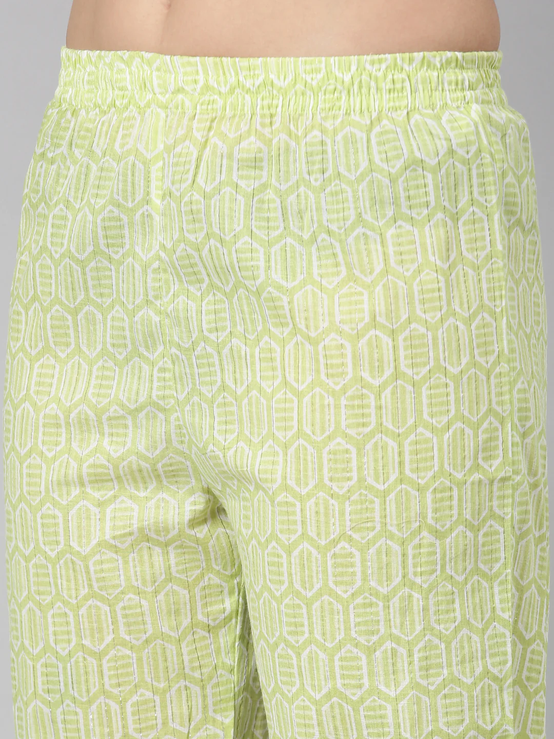 Neerus Yellow Regular Straight Floral Readymade suits - Image 6