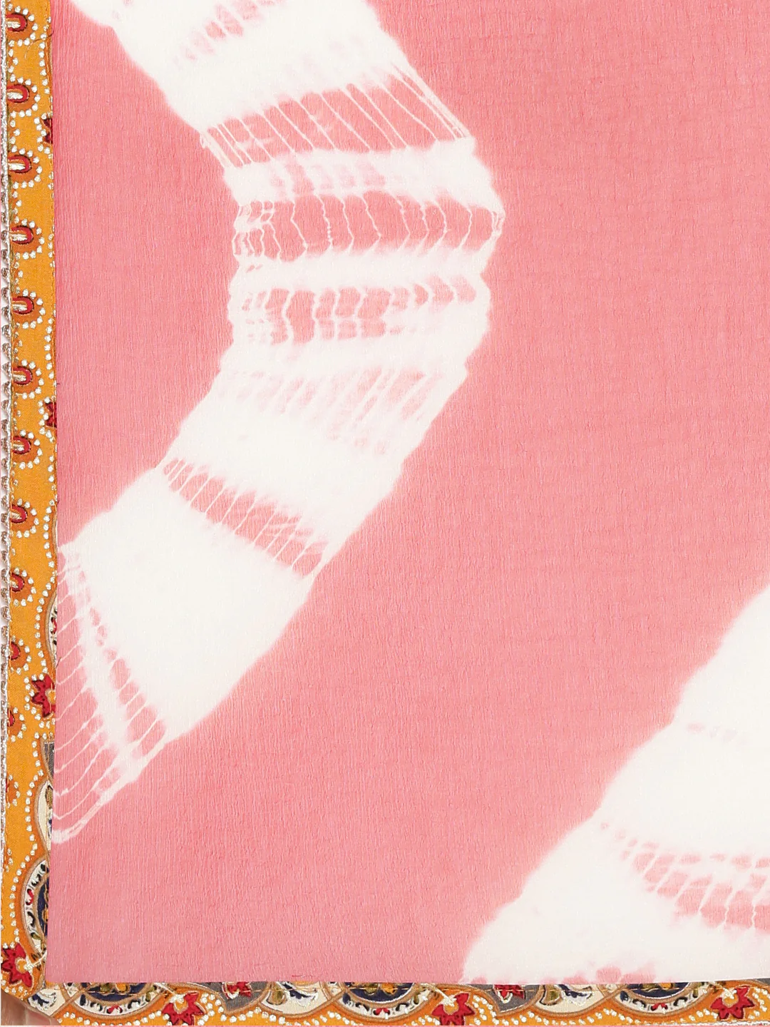 Neerus Yellow Regular Straight Printed Kurta And Trousers With Dupatta - Image 7