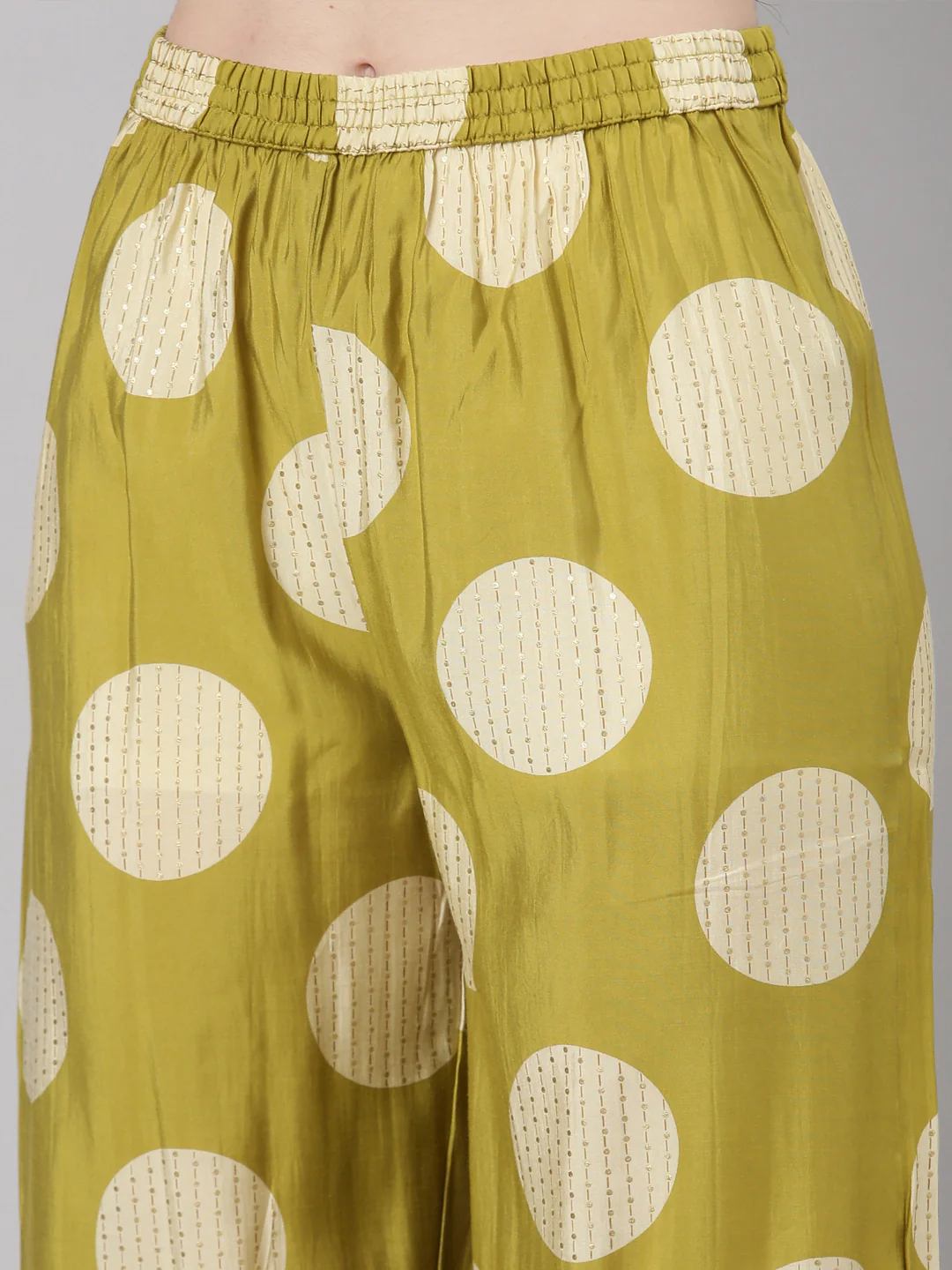 Neerus Yellow Straight Casual Kurta and Trouser - Image 7
