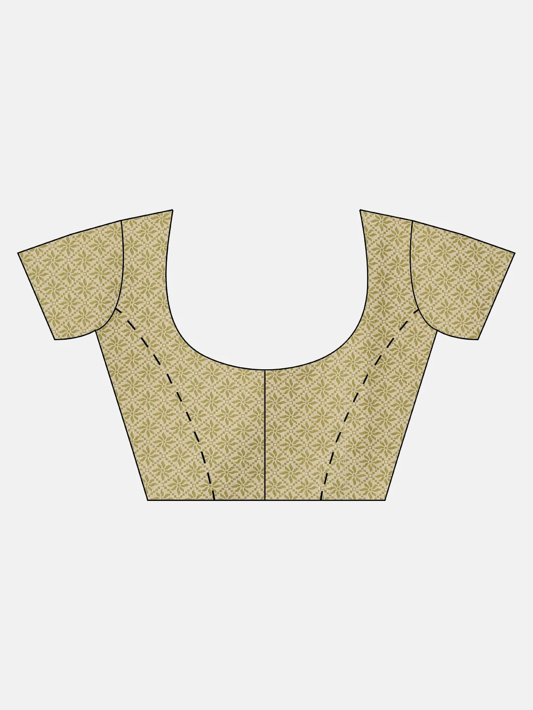 Neerus Yellow Woven Design Silk Cotton Saree - Image 5