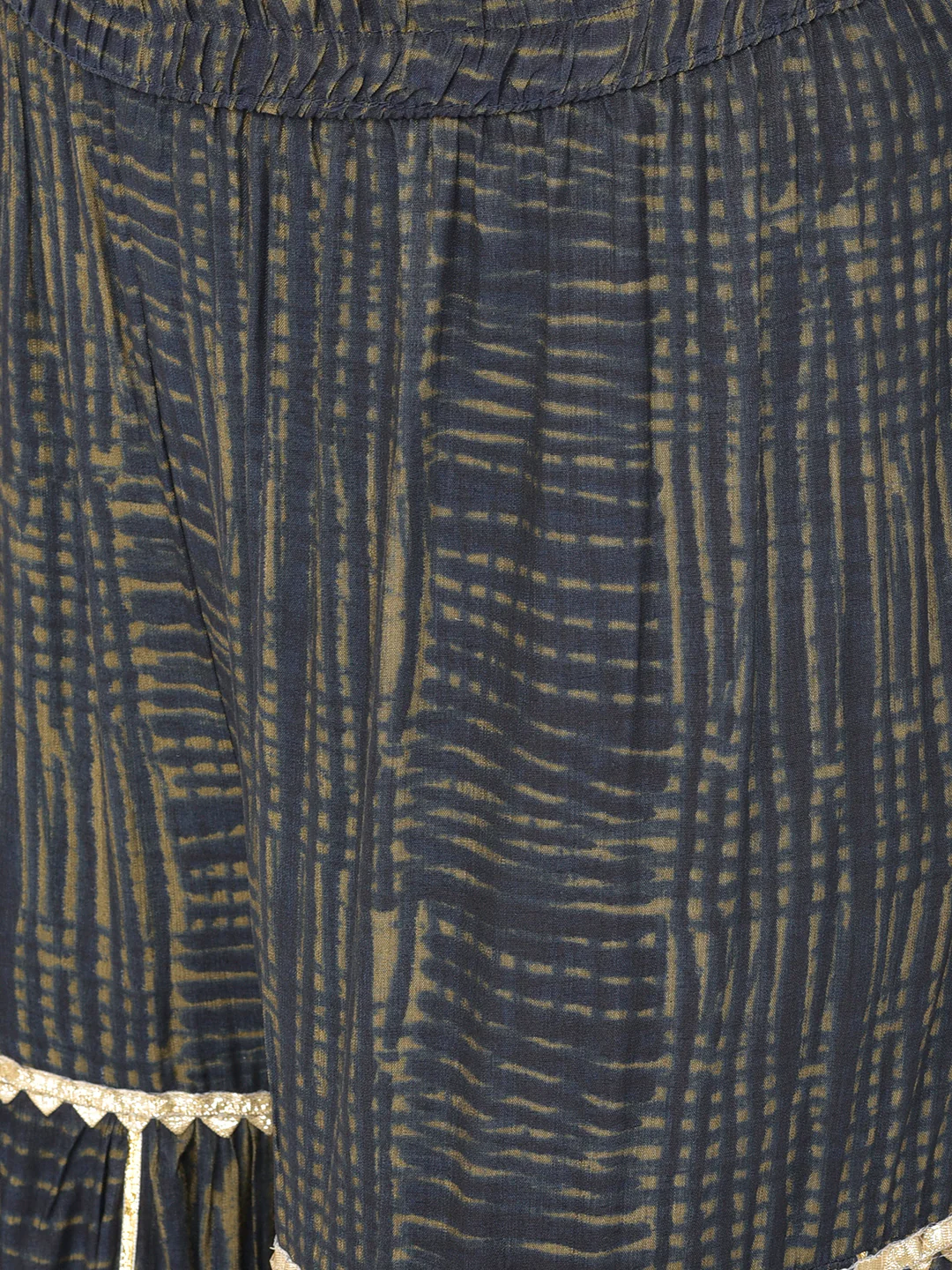 Neerus'S Navy Blue Color Rayon Fabric Suit - Image 9