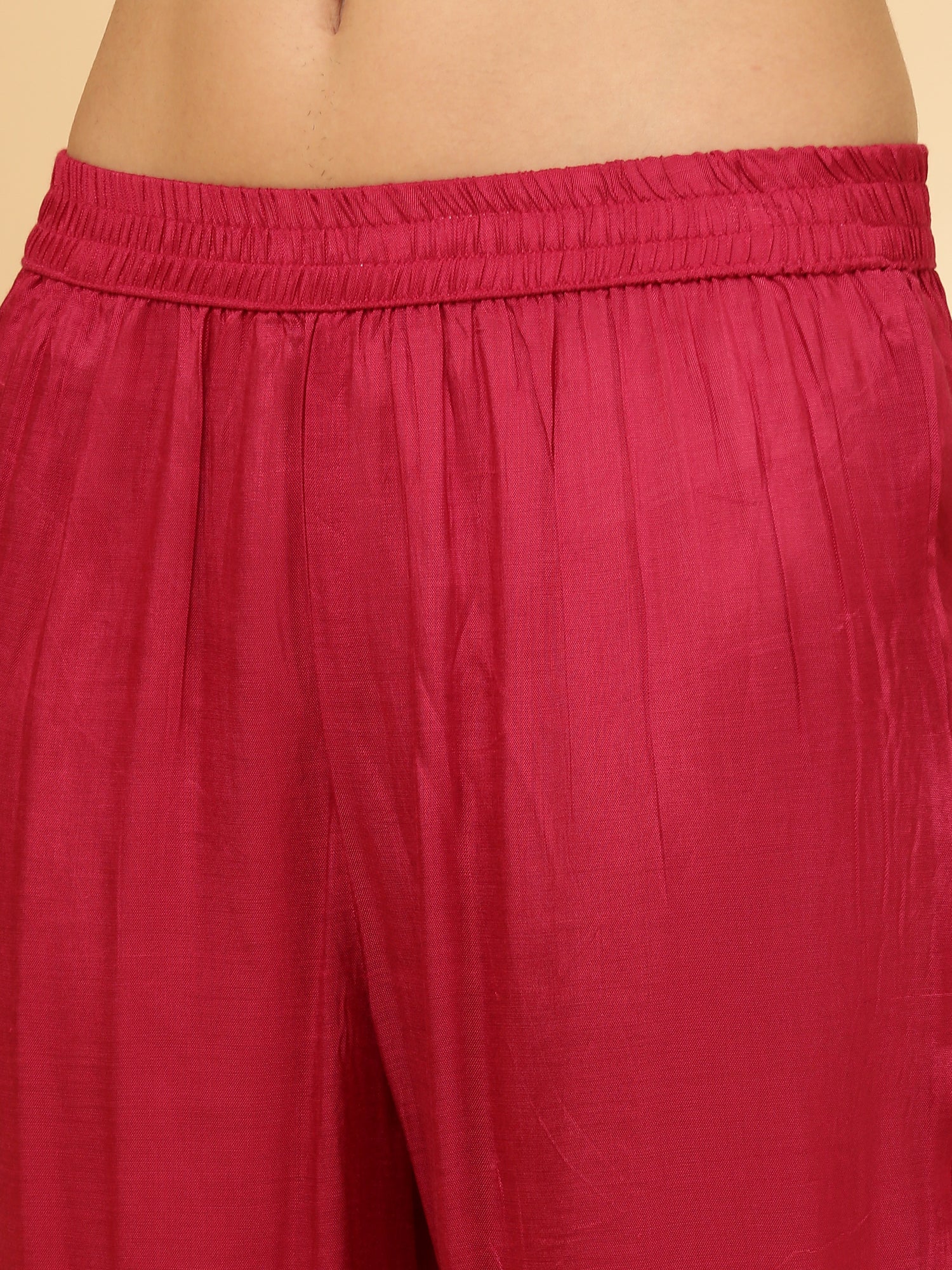 Pink Russian Silk Three Piece Set - Image 6