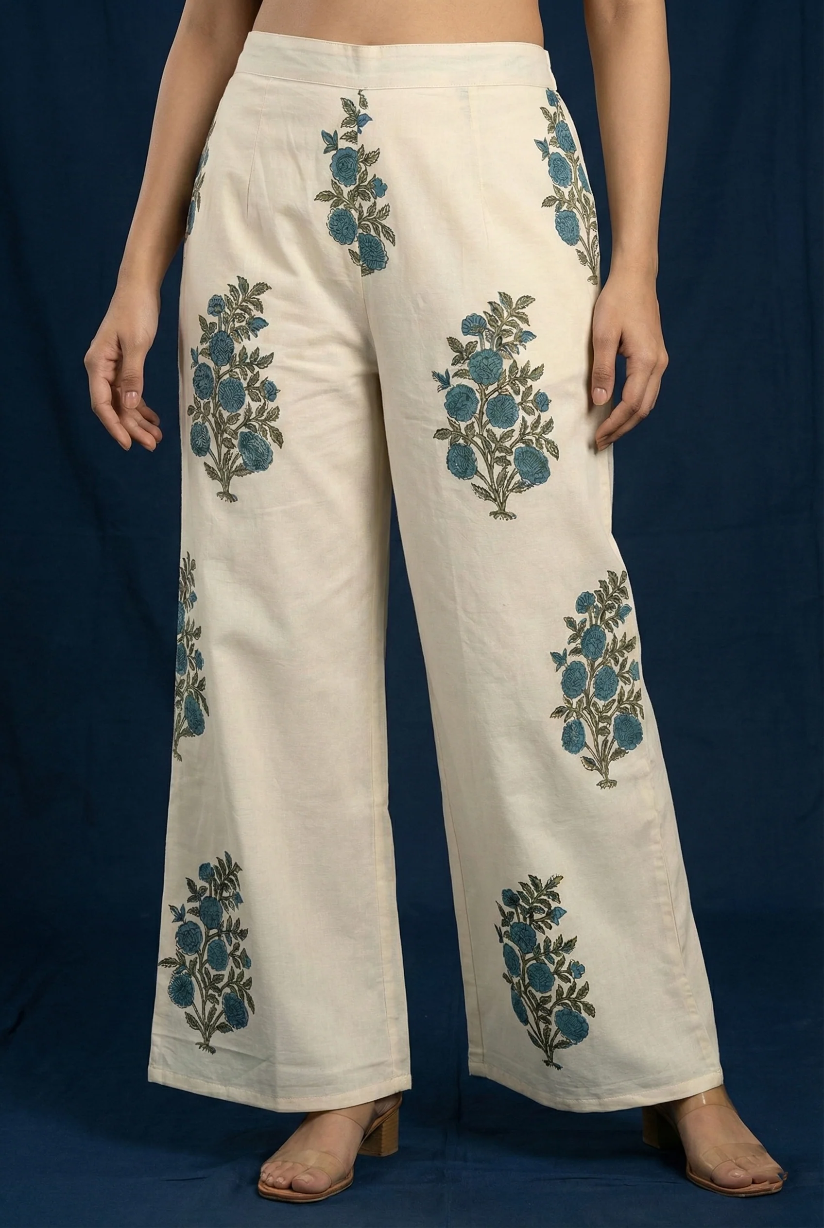 Rama Cotton Floral Digital Print Two Piece Set - Image 7