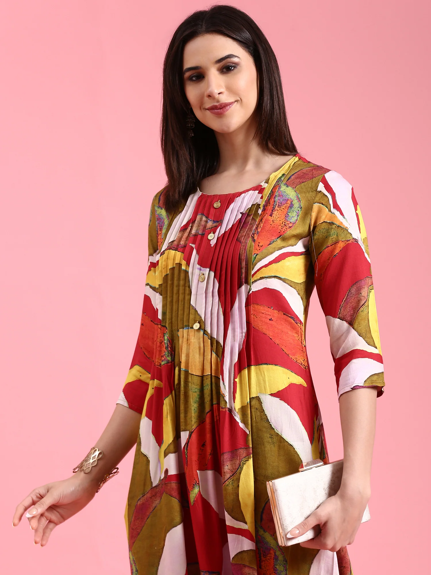 Rust Rayon Two Piece Set - Image 5
