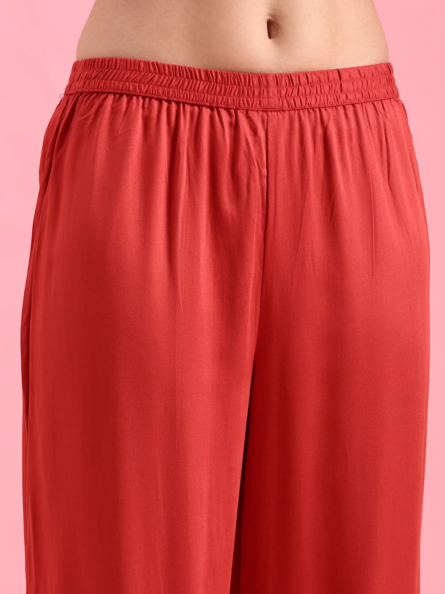 Rust Rayon Two Piece Set - Image 6