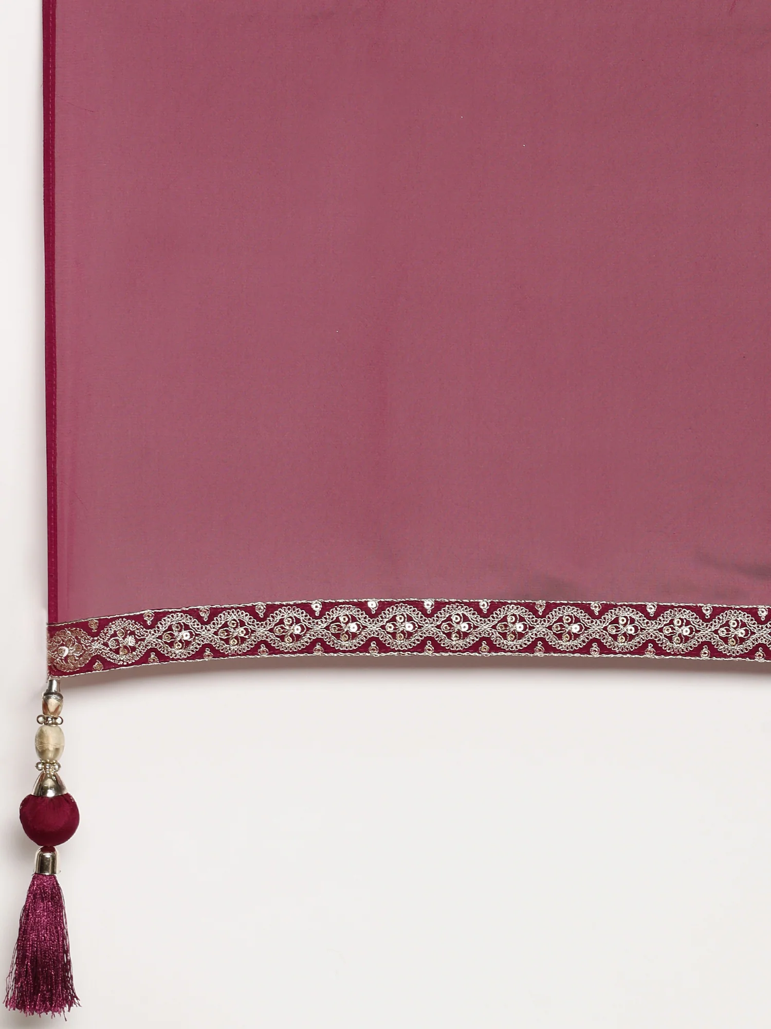 Wine Banaras Three Piece Set - Image 8
